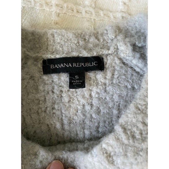 Sweater Banana Republic wool alpaca womens S - Picture 4 of 8